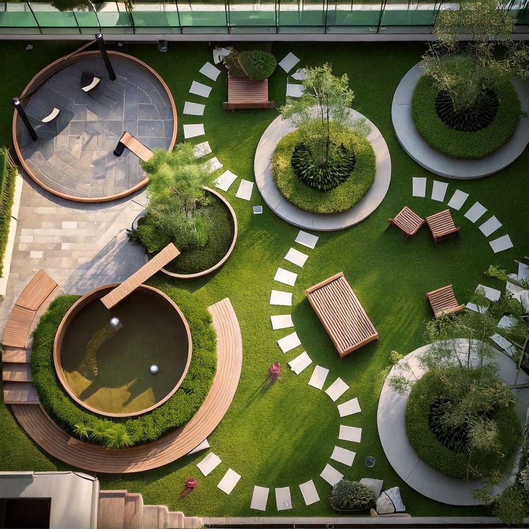 Landscaped Surroundings